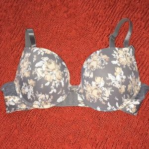 Silky nylon spandex push-up bra *sold*